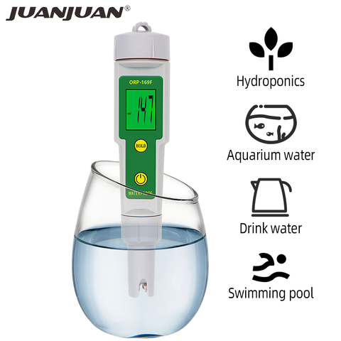 Digital ORP Tester ORP169F Waterproof ORP Meter 0 ~ ±1999mV Water Quality Tester for Aquarium and Swimming Pool 50%off ► Photo 1/6