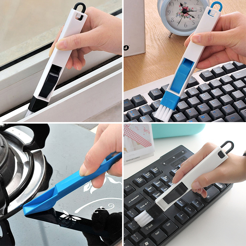 Multi-purpose window groove cleaning brush home keyboard  kitchen 