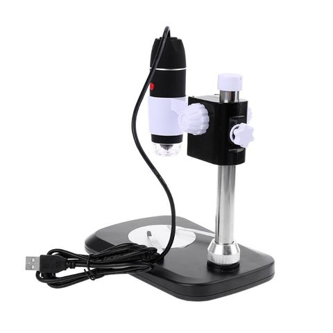 1600X 8 LED Digital Microscope USB Endoscope Camera Magnifier Electronic Monocular Microscope with Stand ► Photo 1/6