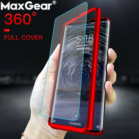 360 Full Protective Cases For Huawei Honor 8X 9 10 i Lite 8 X VIEW 20 Pro 10i 7 20i 7X 6X V9 Play P30 Mate Slim Thin Hard Cover ► Photo 1/6