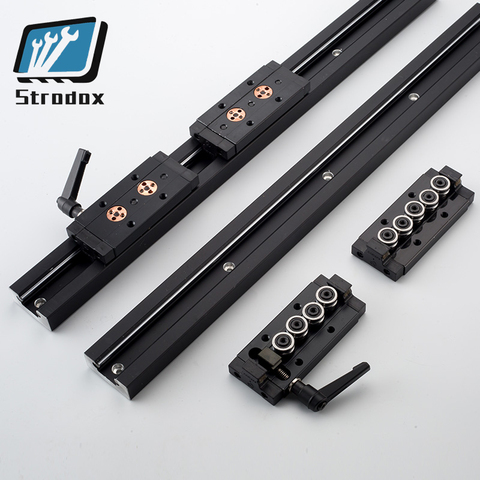 Dual-axis Guide Rail Linear Rail 500mm 1000mm SGR10 SGR15 SGR20 SGR25 SGR35 high speed guider locking slider SGB10 15 20 25 35 ► Photo 1/6