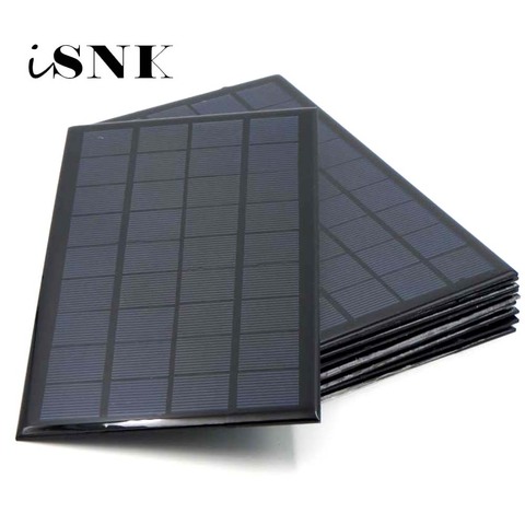 DIY For Battery 5V Solar Panel Mini Solar System Phone Solar Cell 5.5V Chargers Portable 70mA 80mA 100mA 110mA 160mA 180mA 291mA ► Photo 1/1