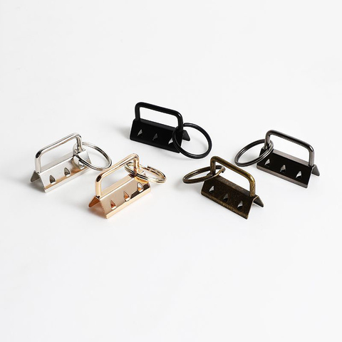 20PCS/pack 32mm Metal Key Chain DIY Hardware Keyring With Split Ring For Webbing Handbag Accessories Supplies ► Photo 1/4