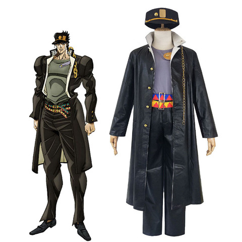 JOJO JoJo's Bizarre Adventure Kujo Jotaro Cosplay Costume Jotaro Kujo Uniform Cosplay Clothing Costume Anime Cosplay Wig ► Photo 1/6