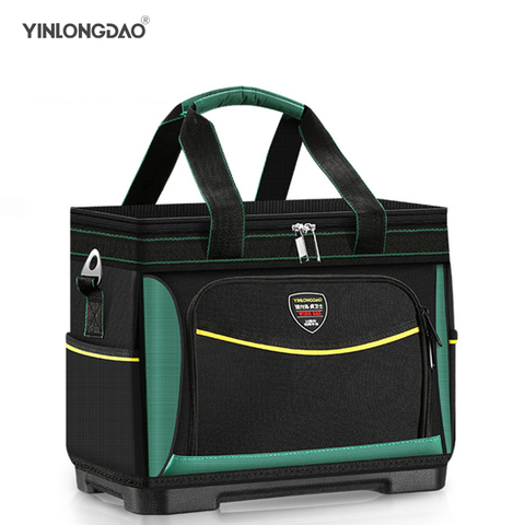 Tool Bag Portable Electrician Bag Multifunction Repair Installation Canvas Large Thicken Tool Bag Work Pocket ► Photo 1/6