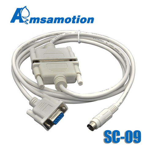 SC-09 Serial RS232 Port Suitable Mitsubishi FX/A Series PLC Programming Cable USB-SC09 Download USBSC09 ► Photo 1/5