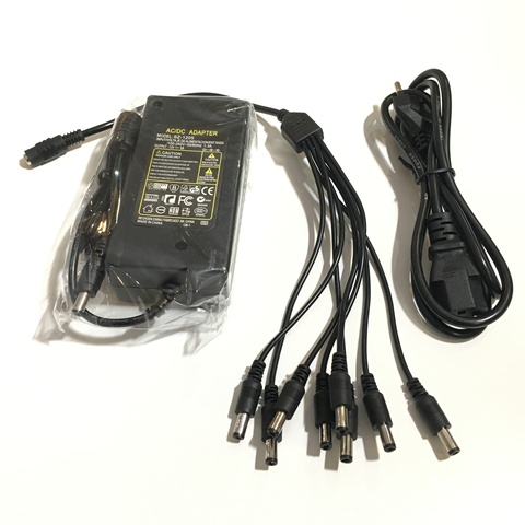 12V 5A AC DC Adapter 60W Power Supply Charger for 5050/3528 SMD