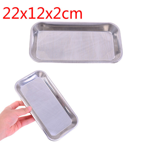 1PCS Stainless Steel Medical Surgical Dental Dish Environmental Convenient Useful Popular Tray Lab Instrument Tools Storage ► Photo 1/6