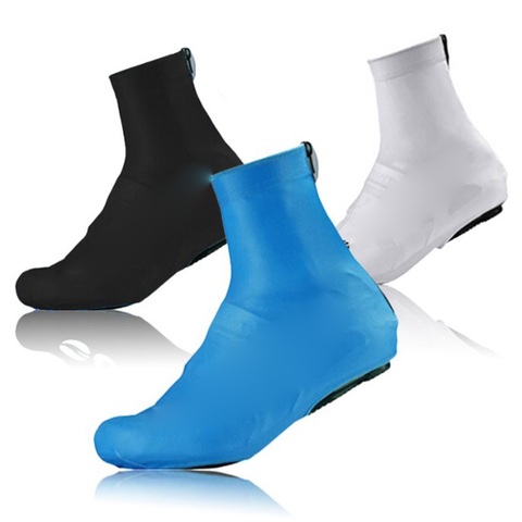 2022 3 COLORS PURE (NO LOGOS) NEW Summer Cycling Shoe Cover Sneaker Overshoes Lycra Road Bicycle Bike MTB Cycling Shoe Cover ► Photo 1/4