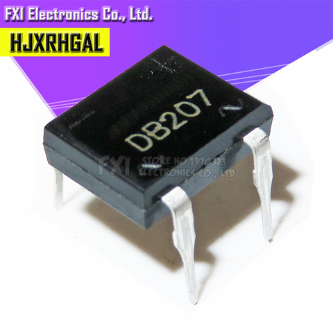 10PCS DB207 B207 DIP DIP4 Bridge Rectifiers 1000V 2A new original ► Photo 1/3