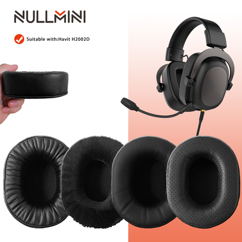 NullMini Replacement Earpads for Havit H2002D Headphones Leather Sleeve Earphone Earmuff ► Photo 1/6