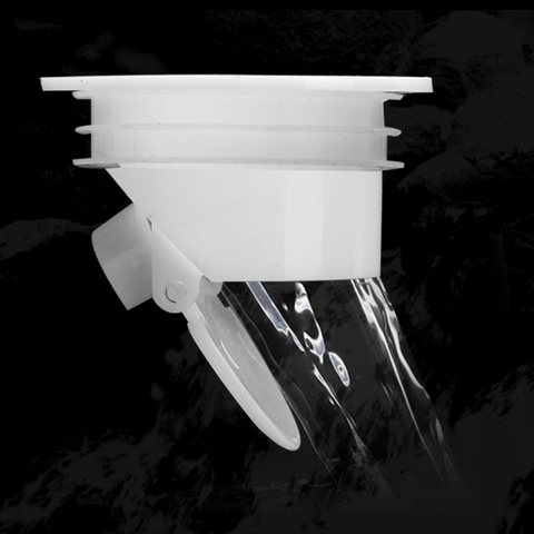 White Bathtub Plug For Bath Shower Floor Drain For Sink Strainer Bathroom Trap Siphon Plug Anti Odor Kitchen Sink Deodorant Cork ► Photo 1/6