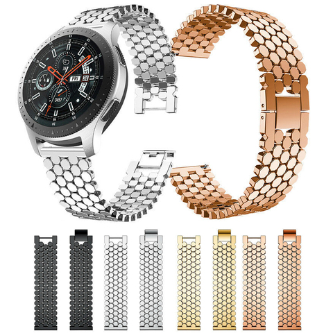 Essidi 22mm Stainless Steel Band For Samsung Galaxy Watch 3 45mm Smart Bracelet Straps For Samsung Galaxy 46mm Gear S3 Correa ► Photo 1/6