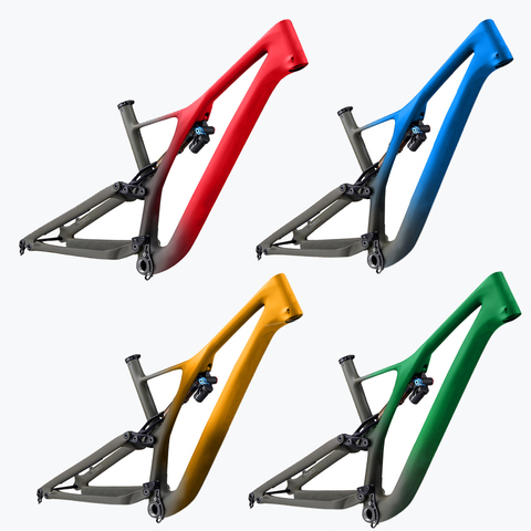 XC-AM Lightweight carbon Enduro bike frame OEM 27.5er/29er compatible Axle 148X12 boost Bike frame carbon suspension excellent ► Photo 1/1