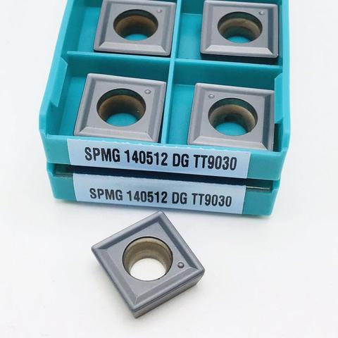10 pieces SPMG140512 DG TT9030 lathe tool indexable carbide insert for U boring metal SPMG140512 lathe milling cutter ► Photo 1/6
