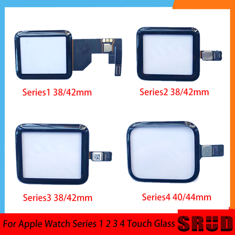 Touch Screen Digitizer Glass Lens Panel For Apple Watch series 1 2 3 4 5 38mm 42mm 40mm 44mm TouchScreen Repiar parts ► Photo 1/3