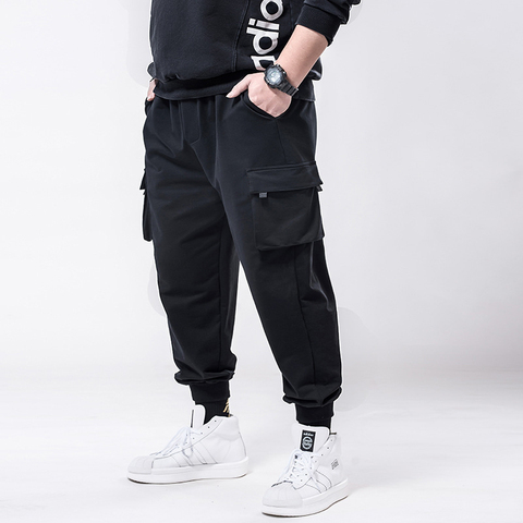 2022 spring Men casual sweatpants sports letter plus size 6XL 7XL  big size summer loose sportwear pants simple Stretch trousers ► Photo 1/6