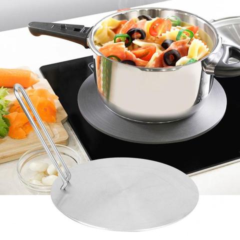 Stainless Steel Gas and Electric Stovetop Heat Diffuser Induction Cooker Plate Adapter Converter ► Photo 1/6