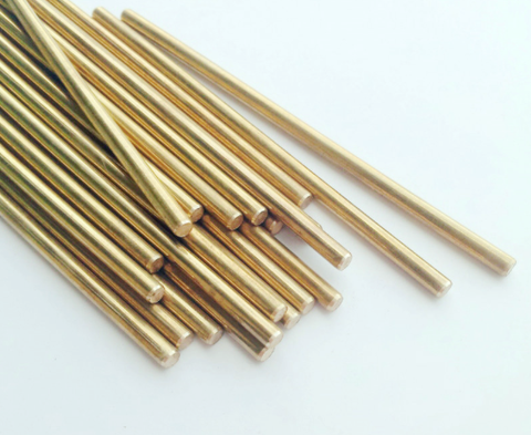 5pcs Brass Rods Wires Sticks Electrode 1.0/1.2/1.3/1.5/1.6/1.8/2.0/2.2/2.5/3.0x 500mm Gold Repair Welding Brazing Soldering Rod ► Photo 1/1