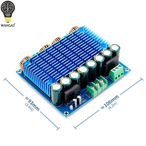 Ultra High Power Digital Amplifier Module AC 24V Stereo TDA8954TH Dual Chip 2x420W XH-M252 Digital Power Amplifier Board ► Photo 1/6