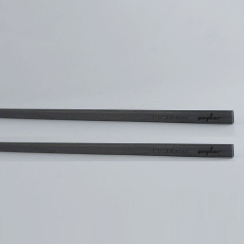 2pcs Guyker Carbon Fiber Neck Rods 3mmX6mmX380mm/450mm Guitar Guitar Neck Stiffener for Strings Instruments ► Photo 1/5