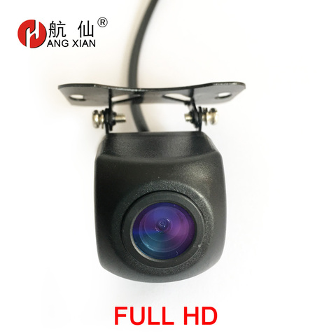 HANGXIAN AHD Car camera universal rear view camera 1080P reverse camera night version parking camera for car radio ► Photo 1/6