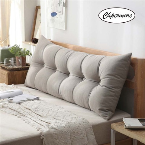 Chpermore New Style Fashion Washable Long pillows Simple Bed Cushion Double  Tatami Bed soft bag Removable pillow For Sleeping - Price history & Review, AliExpress Seller - Chpermore factory Store