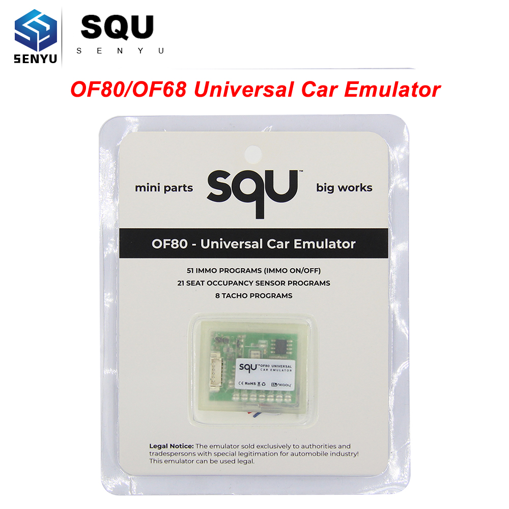 SQU OF68 Car Emulator Seat Occupancy Sensor Universal Tool Tacho IMMO Programs 