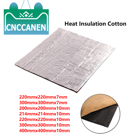 3D Printer Parts Heat Insulation Cotton 220/300/400MM Heatbed Sticker Foil Self-adhesive Insulation Cotton For Heated Bed Plate ► Photo 1/5