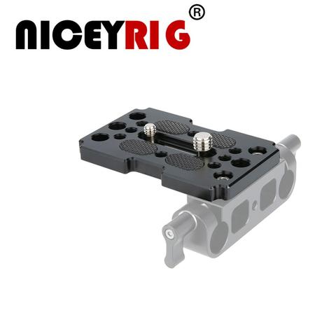 NICEYRIG Cheese Plate Kit Quick Release Baseplate 1/4