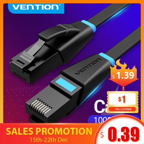 Vention Ethernet Cable Cat6 Lan Cable UTP RJ45 Network Patch Cable 10m 15m For PS PC Computer Modem Router Cat 6 Cable Ethernet ► Photo 1/6