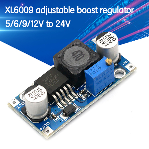 XL6009 DC-DC Booster module Power supply module output is adjustable Super LM2577 step-up module ► Photo 1/6