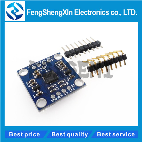 1pcs/lot GY-51 LSM303 LSM303DLH three axis electronic compass acceleration module 3-5V ► Photo 1/2