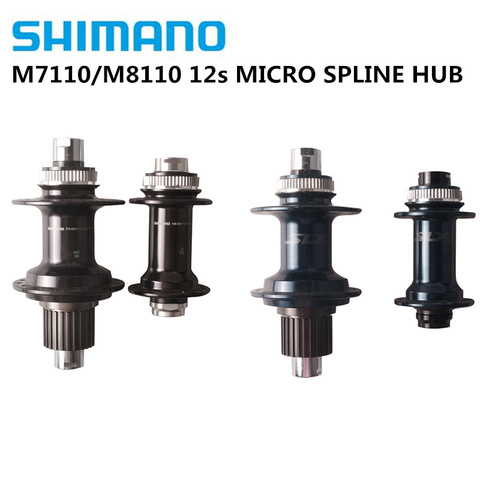 Shimano SLX HB M7110 FH M7110 Hub XT HB M8110 FH M8110 Centerlock Disc Brake MICRO SPLINE 12 Speed Front Rear 32H Hub ► Photo 1/6