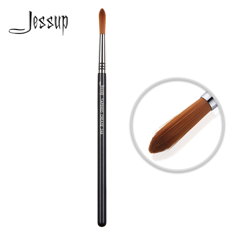 Jessup Eyeshadow brush Makeup Synthetic Hair Tapered Crease Long Wispy Head Cosmetic 248 ► Photo 1/6