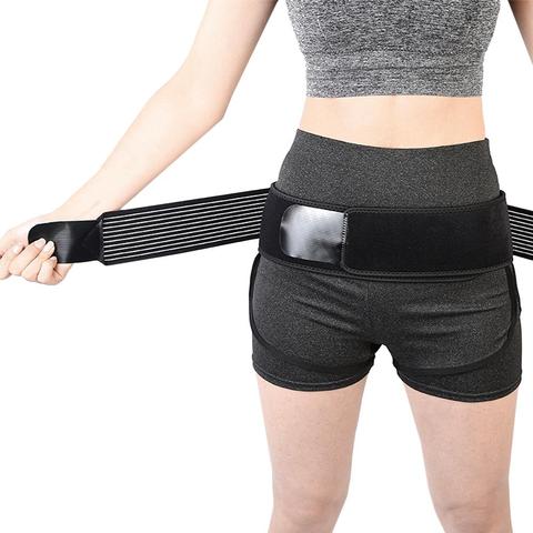 Pelvic Support Belt Women Postpartum Hip Recovery Black Sacroiliac Stretchable Breathable Tighten Belts Shaper Beauty Shaping ► Photo 1/6