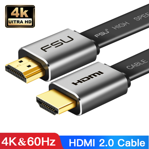 HDMI Cable Splitter Switch 4K*2K 60Hz High speed Cable hdmi Extender for Projector Computer Laptop PS4 Video cabo HDMI cable ► Photo 1/6
