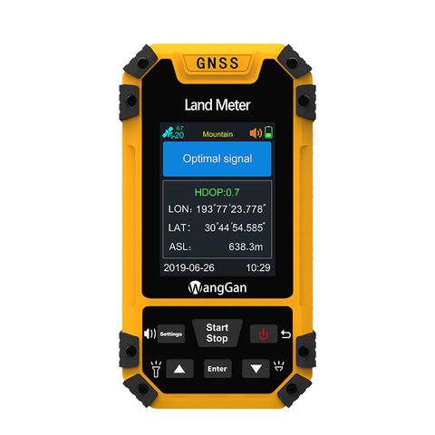 Land meter S4 Color Screen GPS Land Meter Surveying Machine Professional GNSS receiver Area Measurement Land measure meter ► Photo 1/6