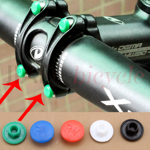 MUQZI MTB Bike Aheadset Stem Screw Cap Mountain Bike Road Bike Foldable Bicycle M5 Hexagon Screws Cap Cycling Accessories ► Photo 1/5