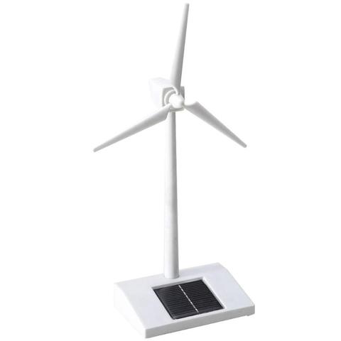 Solar Powered 3D Windmill Assembled Model Education Fun Kids Toy Gift ► Photo 1/6