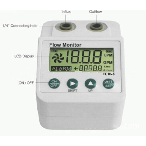 Water Purifier Electronic Digital Display Monitor Filter Water Flow Meter Alarm and Power Save Function Water Flowmeter ► Photo 1/6