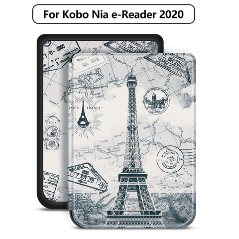 Cover Case for Kobo Nia E-reader Sleep Cover for All New Kobo 2022 E-book Funda Capa ► Photo 1/6