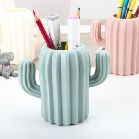 Cactus Desktop Organizer Pen Holder for Desktop Organizer School Office Pencil Holder Organizer ► Photo 1/6