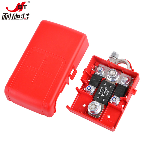 Car Battery Distribution Terminal Quick Release Pile Head Connector Auto Accessories 32V 400A ► Photo 1/6