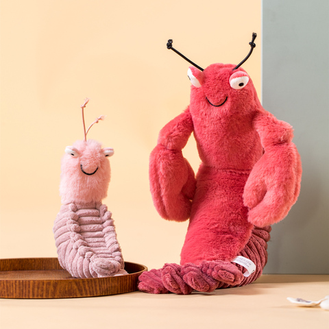 22/30cm Lovely Sheldon Shrimp Plush Toys Cartoon Shrimp Toys Stuffed Dolls Soft Animal Baby Appease Doll Kids Toys Xmas Gift ► Photo 1/6