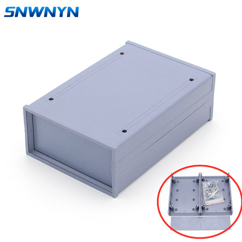 Blue Plastic Cover Electronic Project Instrument Enclosure DIY Box Junction Box Housing Black Housing Case Power module shell ► Photo 1/2