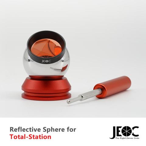 Reflective Ball w/ steel surface, magnetic 1.5inch sphere, Replacement of Leica Red Ring Reflector ► Photo 1/1