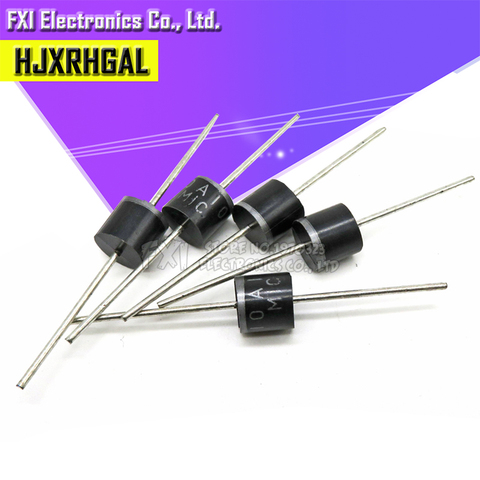 20PCS 10A10 R-6 electrical Axial Rectifier Diode 10A 1000V 10a10   New original ► Photo 1/2