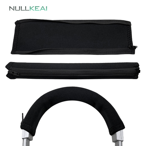 NULLKEAI Replacement Headband Cover Zipper Cushion For Sennheiser HD598 HD600 PC350 HD280Pro HD380Pro Headphones ► Photo 1/6