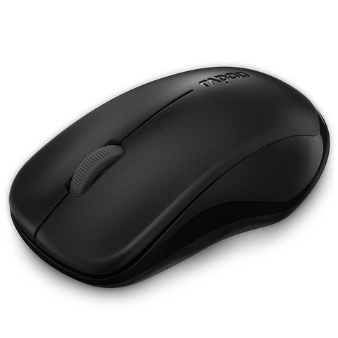 RAPOO 1680 2.4G Quiet Wireless Mouse Portable USB Receiver Long Range and Battery Life Suitable for Desktop Computers Laptops ► Photo 1/6